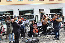 Straßenmusik in Malmö