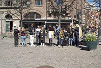 Straßenmusik in Lund