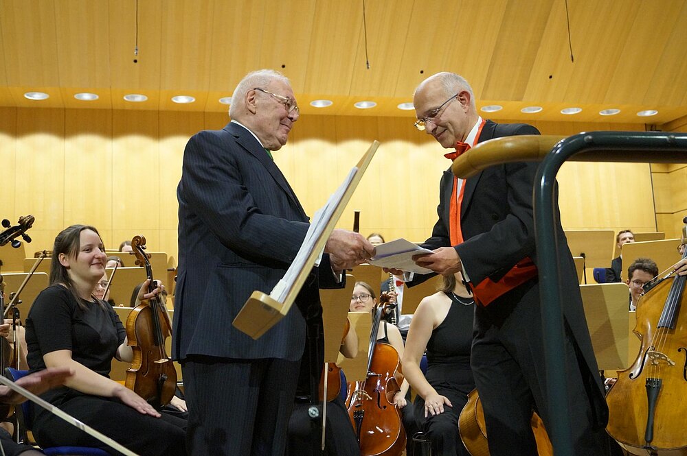 Ehrensenator Prof. Dr. Salch