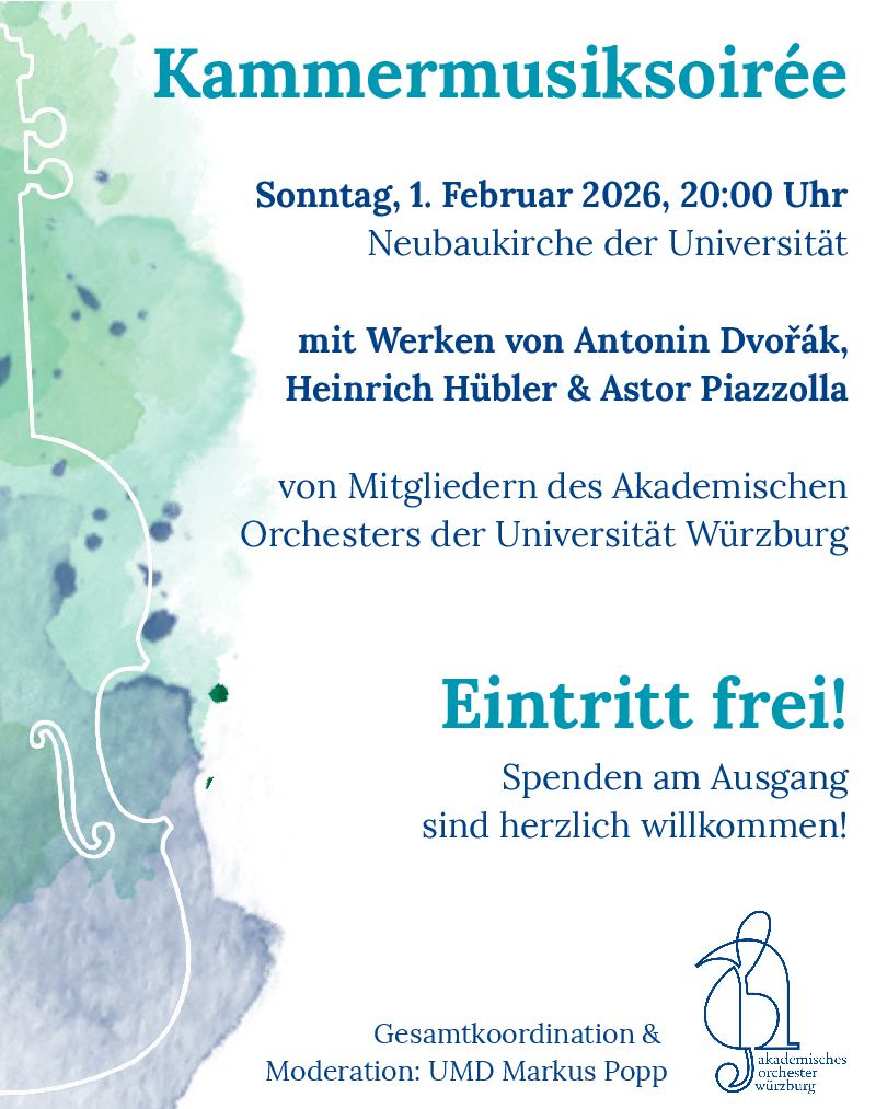 Flyer Kammermusik Soirée